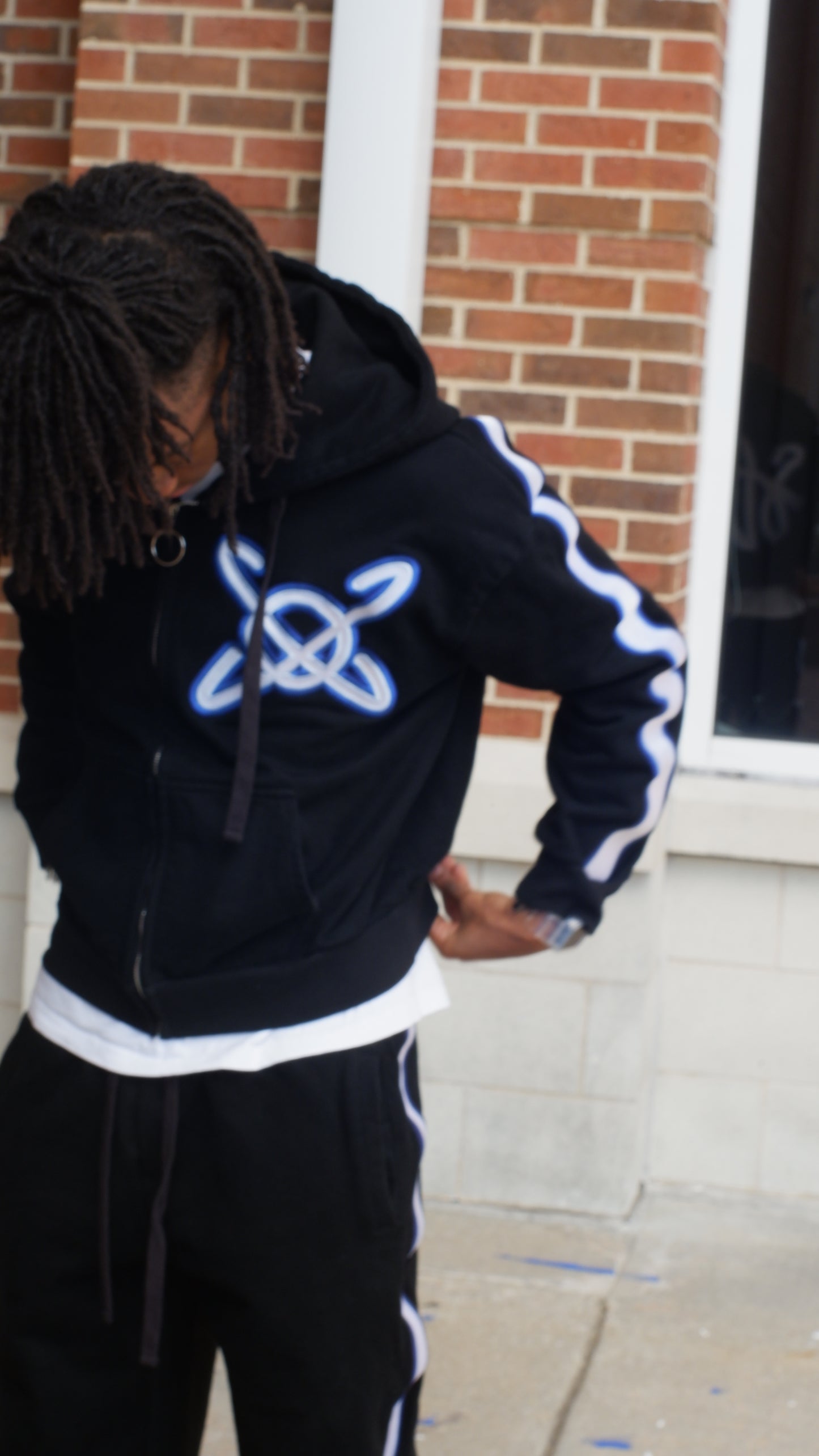 SD sweatpants blue