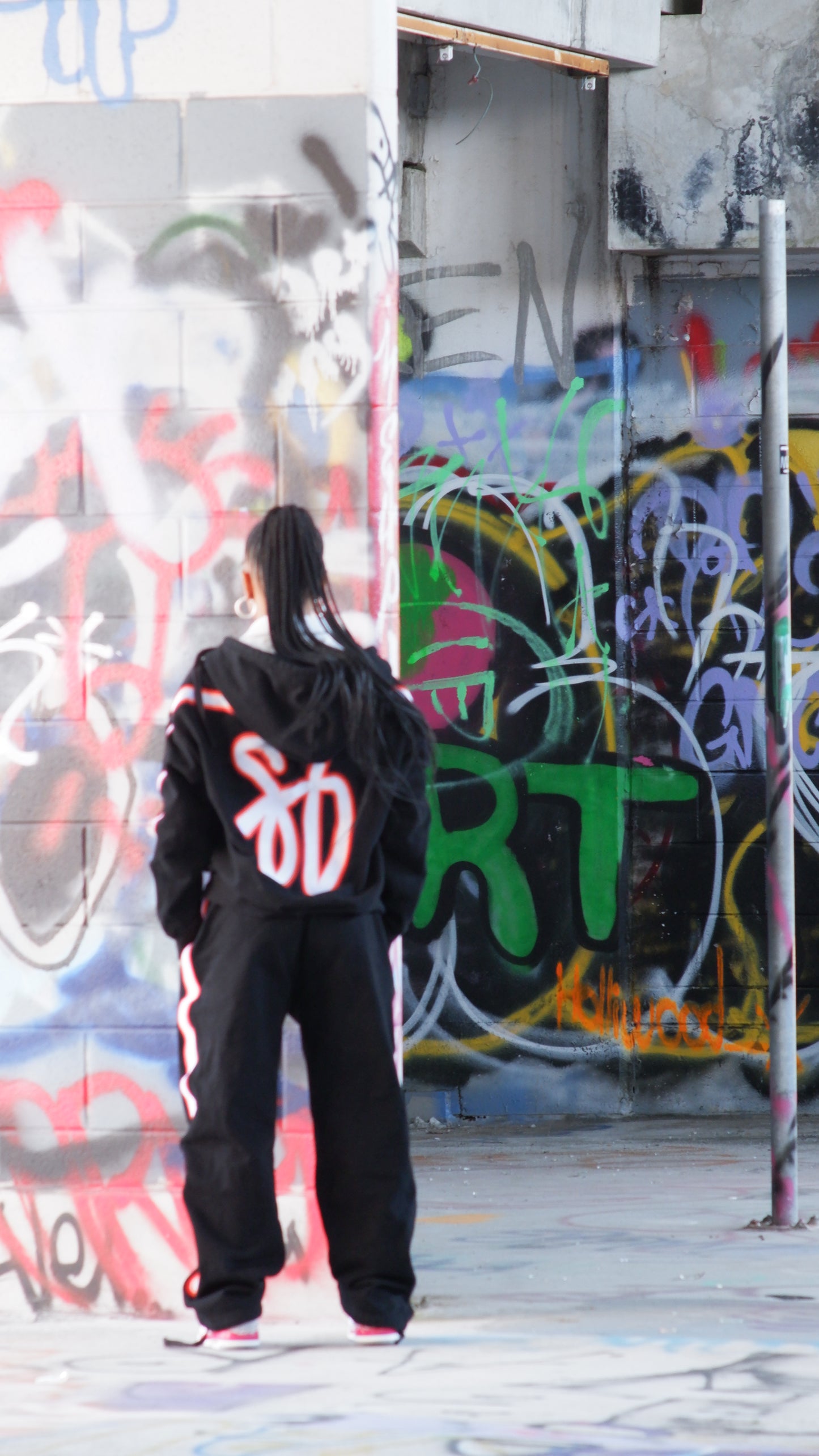 SD zip-up hoodie
