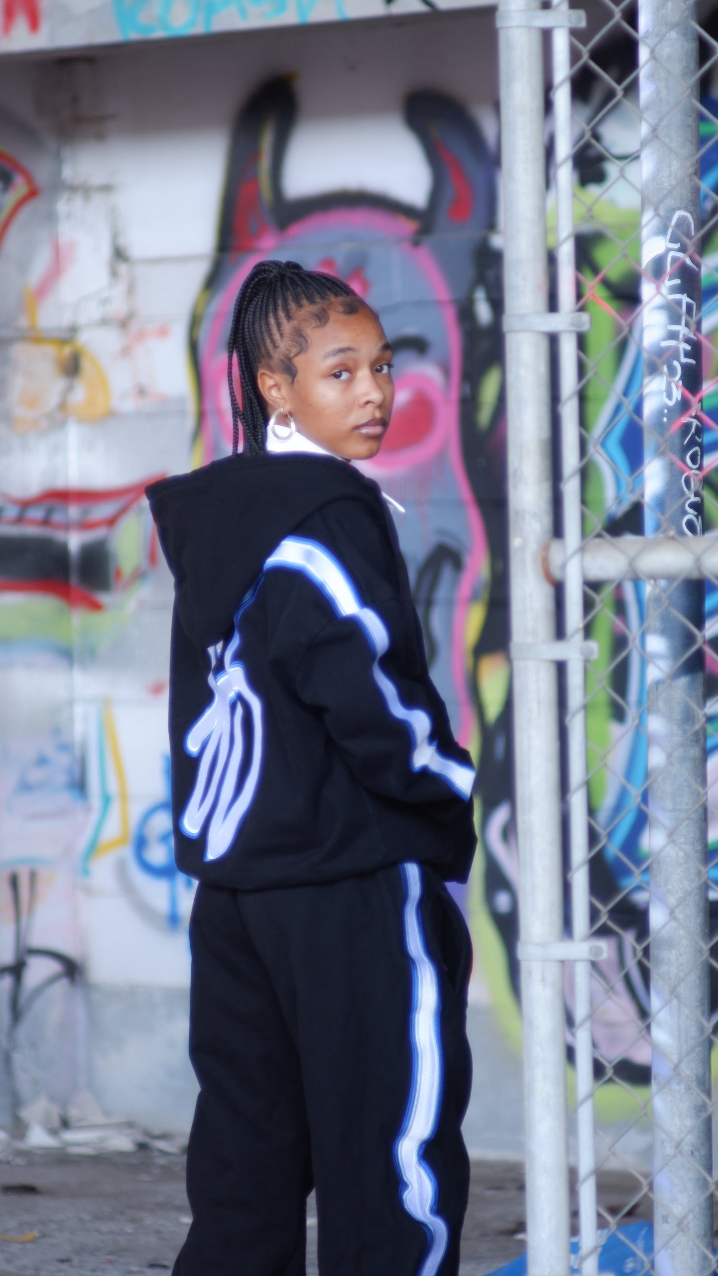SD zip-up hoodie